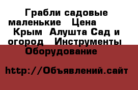 Грабли садовые маленькие › Цена ­ 150 - Крым, Алушта Сад и огород » Инструменты. Оборудование   